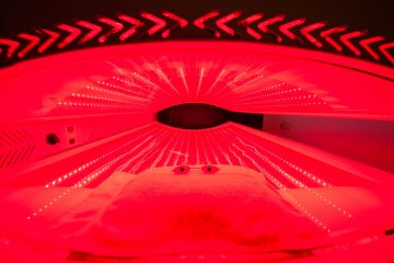 LED Light Therapy bed at Joanna Vargas