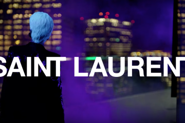 #YSL14 Anja Rubik Saint Laurent