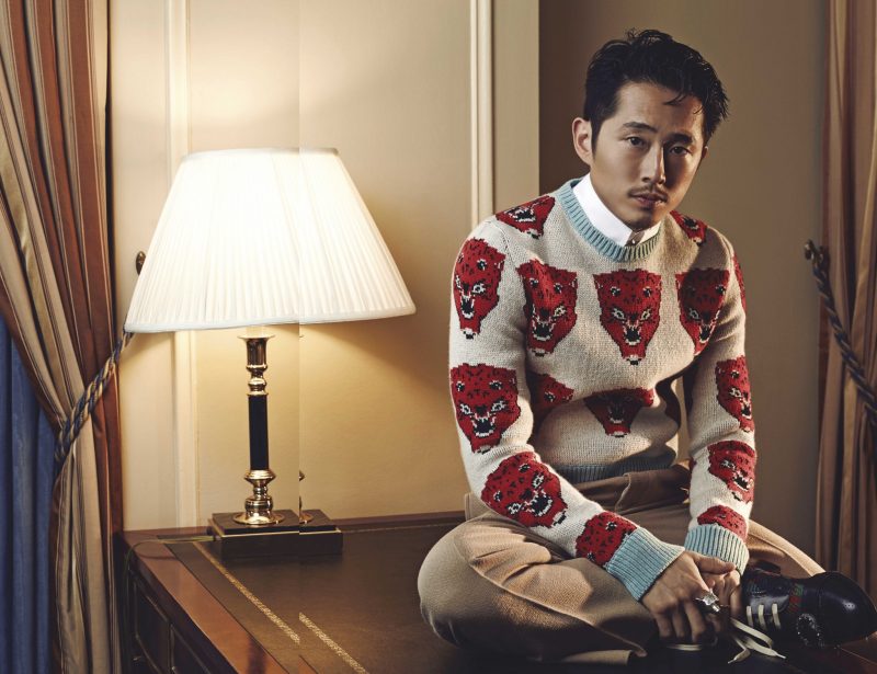 Glass meets actor Steven Yeun - The Glass Magazine