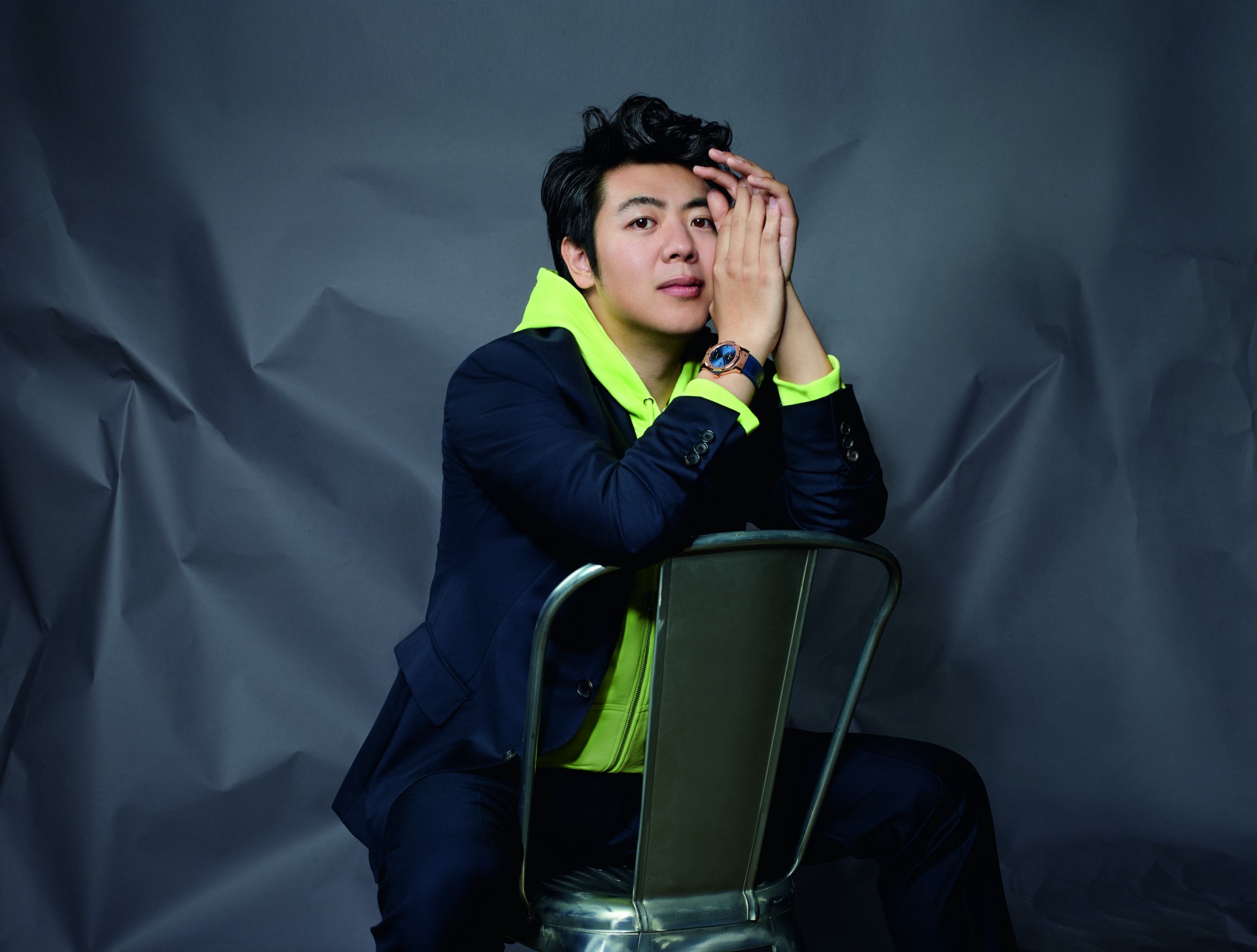 Glass speaks to Hublot ambassador and world renowned pianist Lang