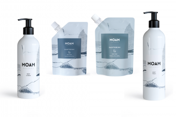 Moam organic bath wash products