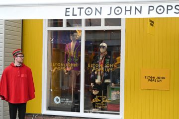 Elton John Pops Up at Bicester Village