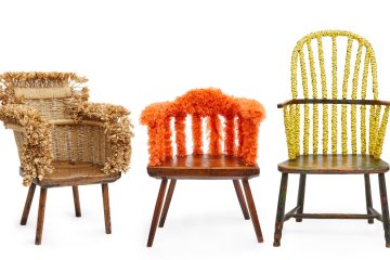 Loewe's artistic take on chairs takes center stage at Salone del Mobile