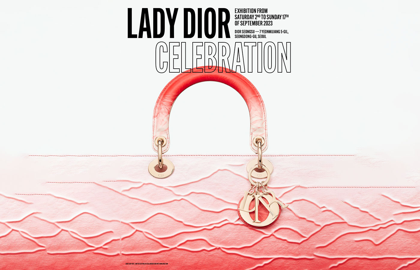 Dior announces a new exhibition celebrating the Lady Dior handbag 