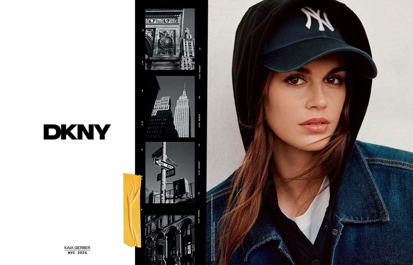 Kaia Gerber ushers in a new era for DKNY - The Glass Magazine