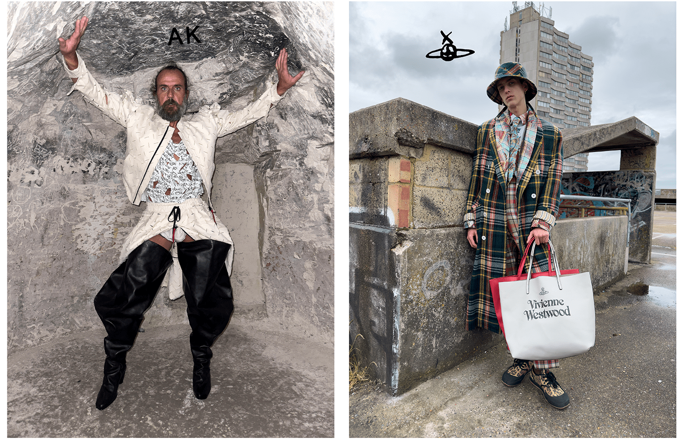 Vivienne Westwood brings brutalism to elegance in AW25 campaign