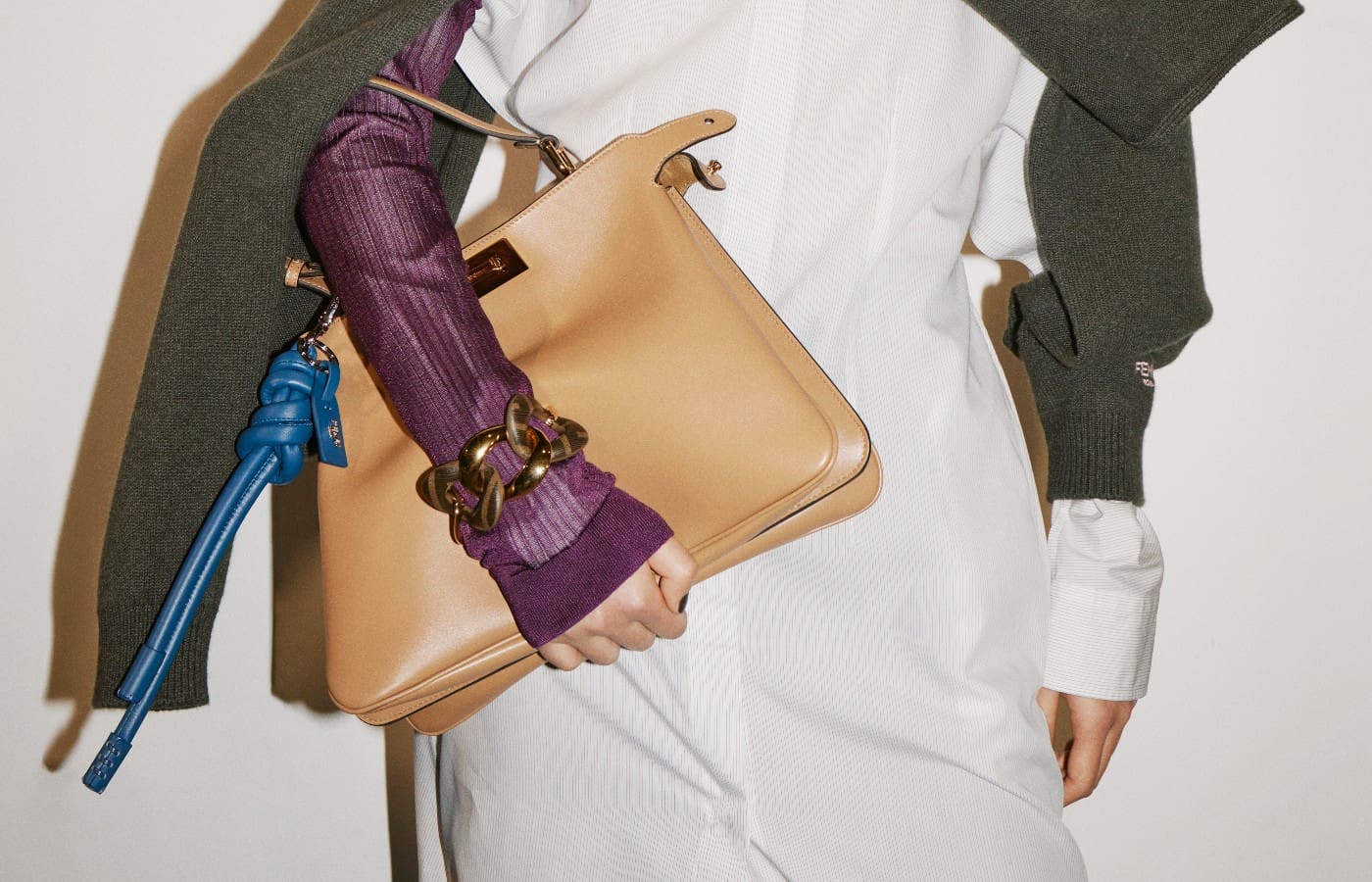 Fendi's Peekaboo Soft bag projects timelessness and soft