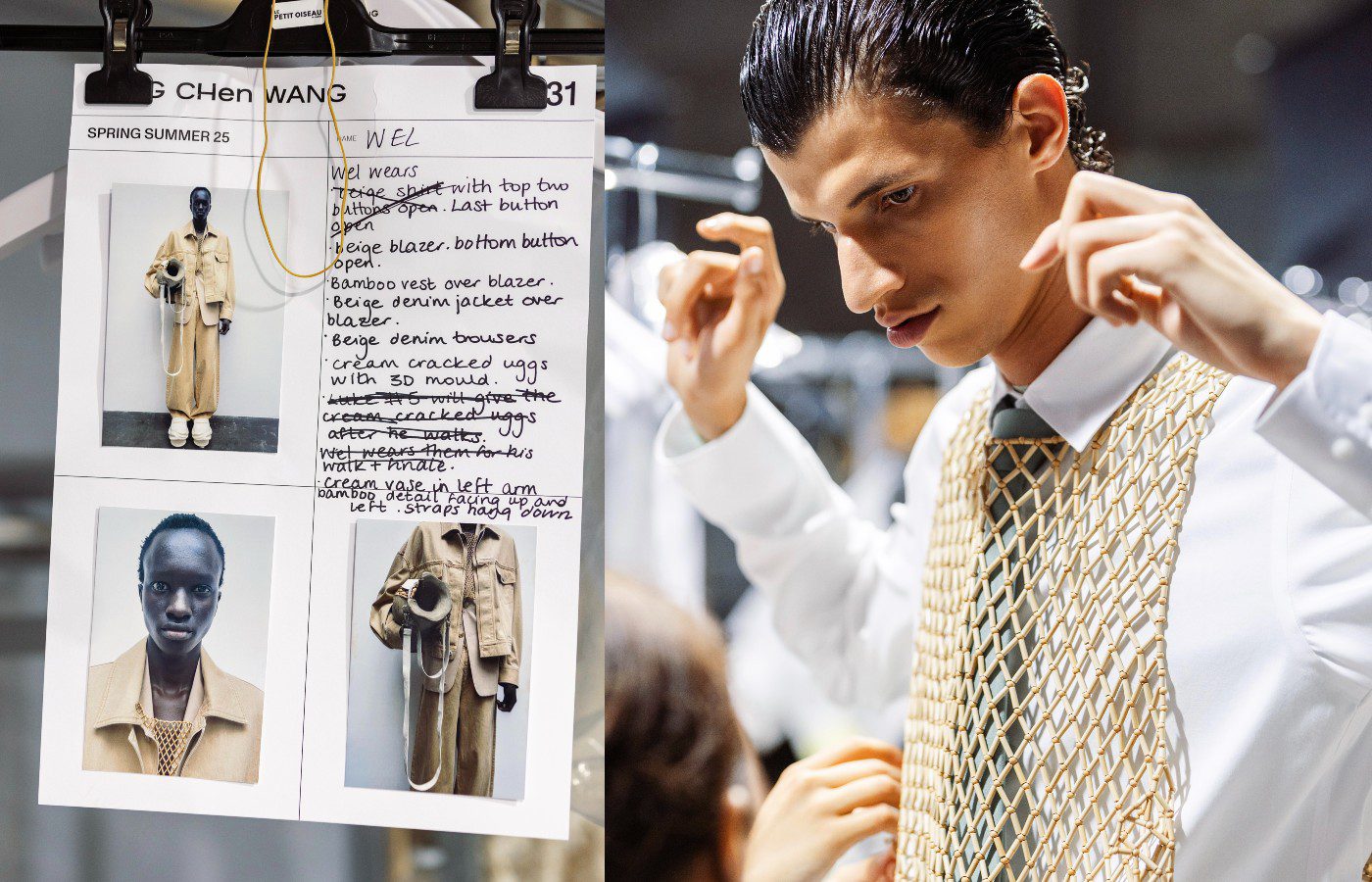 FenG CHen WANGベスト SPRING SUMMER 25 – Feng Chen Wang