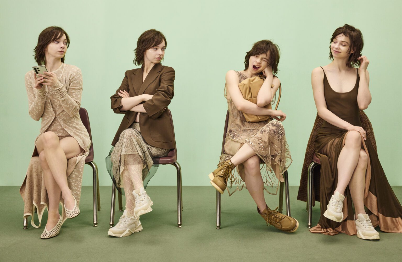 US Actor Emma Myers On Finding Calm In The Chaos - The Glass Magazine