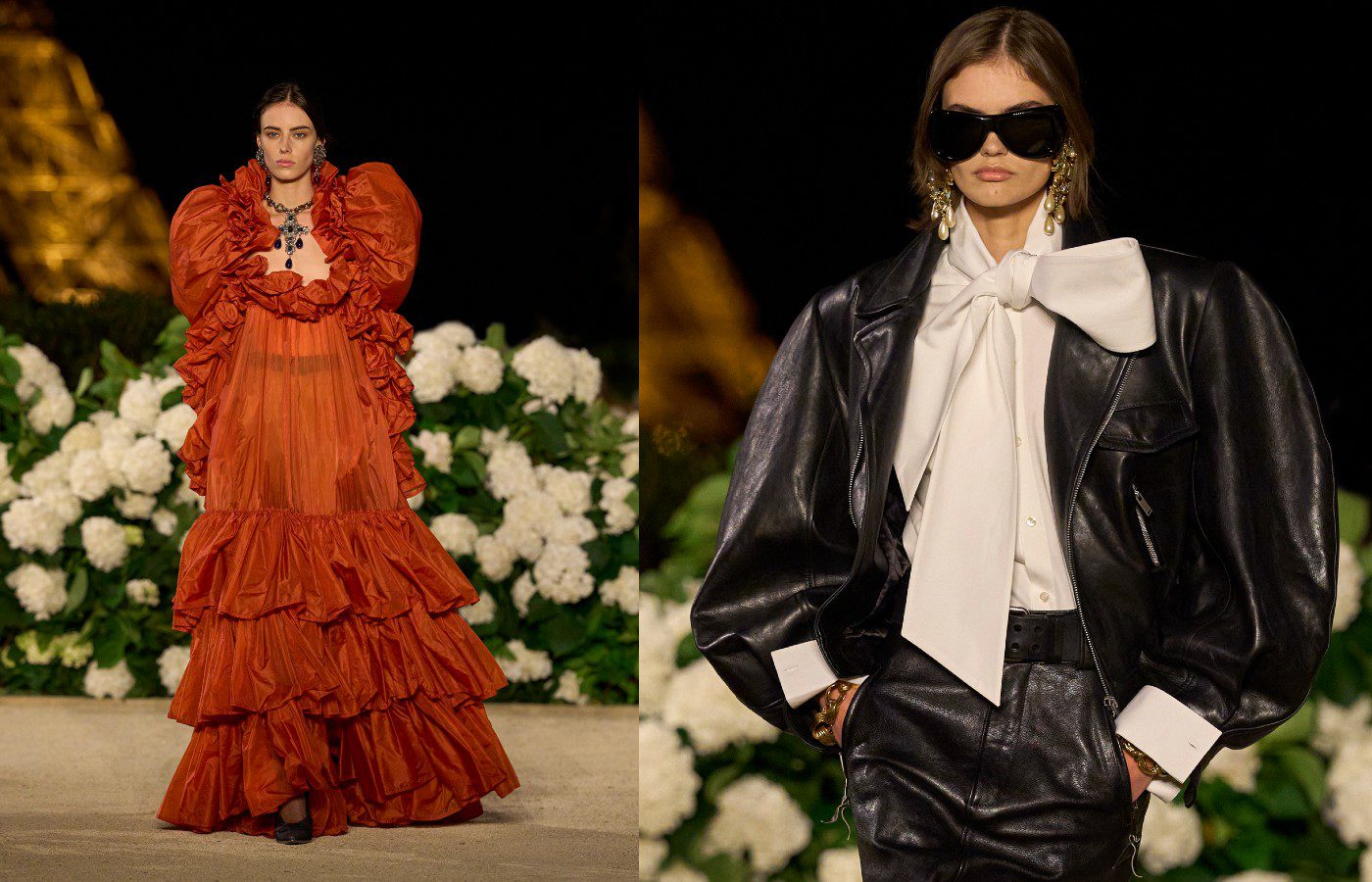 PFW SS26: Saint Laurent by Anthony Vaccarello - The Glass Magazine