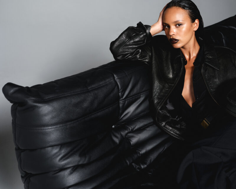 Alisha Boe YSL Black Opium GLASS