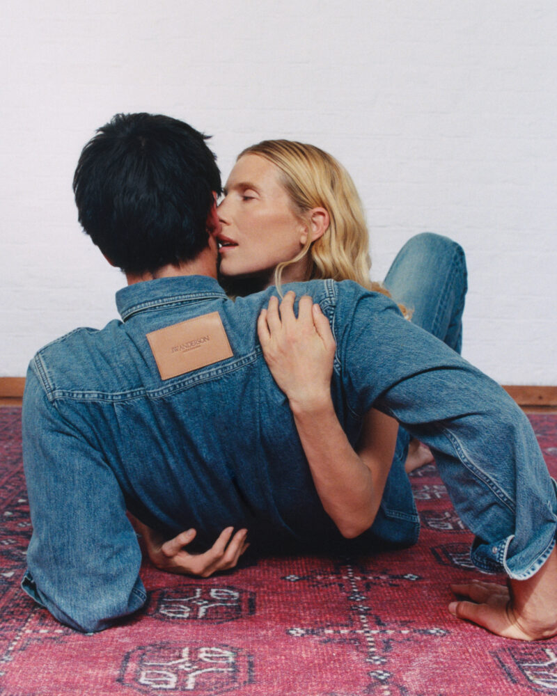 Dree Hemingway JW Anderson Denim