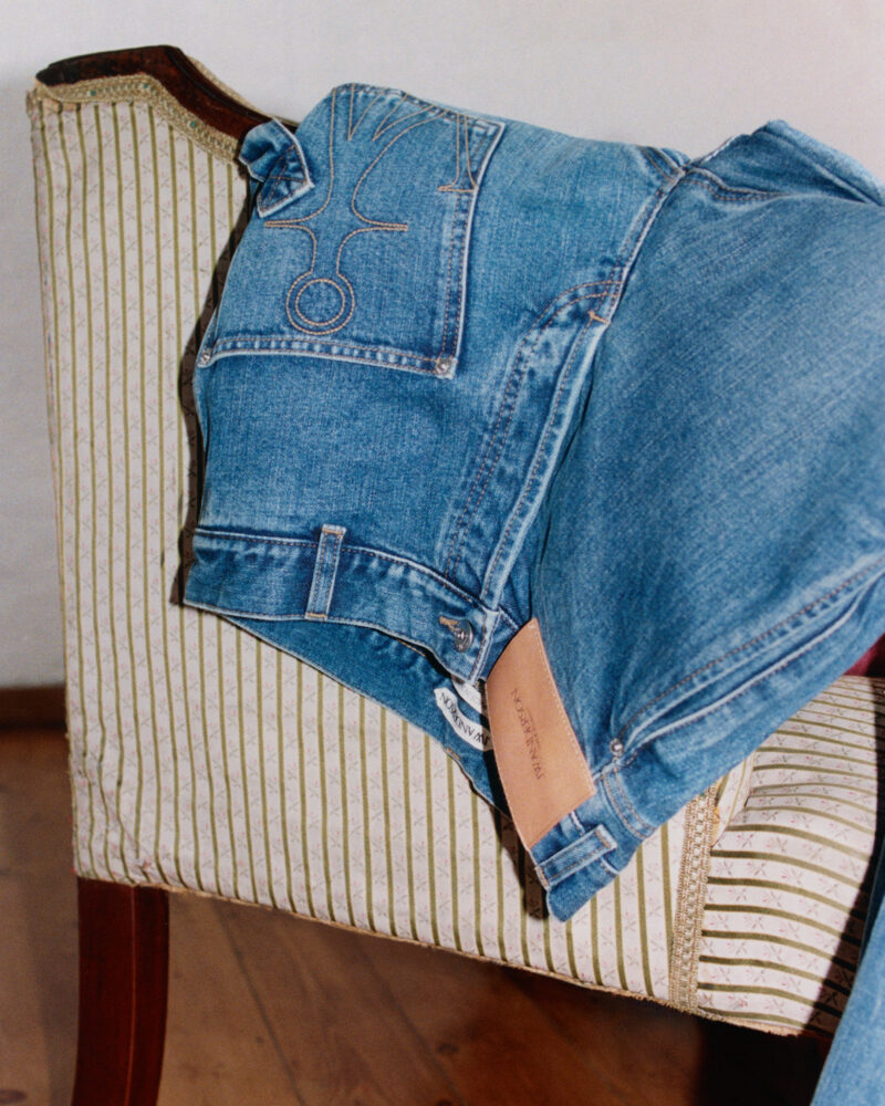 Dree Hemingway JW Anderson Denim